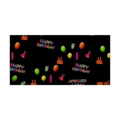 Cartoon Birthday Tilable Design Yoga Headband by Nexatart