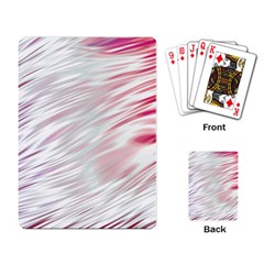 Fluorescent Flames Background With Special Light Effects Playing Card by Nexatart