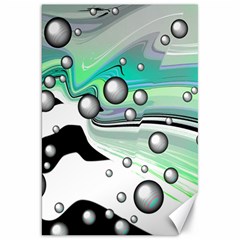 Small And Big Bubbles Canvas 20  X 30   by Nexatart