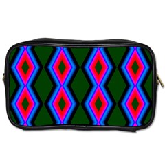 Quadrate Repetition Abstract Pattern Toiletries Bags by Nexatart