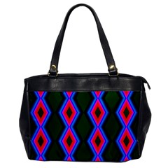 Quadrate Repetition Abstract Pattern Office Handbags by Nexatart