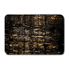 Wood Texture Dark Background Pattern Plate Mats by Nexatart