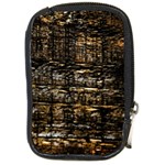 Wood Texture Dark Background Pattern Compact Camera Cases Front