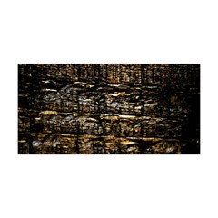 Wood Texture Dark Background Pattern Yoga Headband by Nexatart