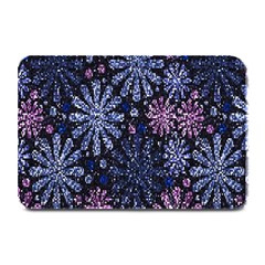 Pixel Pattern Colorful And Glittering Pixelated Plate Mats by Nexatart