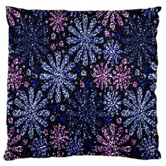 Pixel Pattern Colorful And Glittering Pixelated Large Flano Cushion Case (one Side) by Nexatart