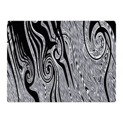 Abstract Swirling Pattern Background Wallpaper Double Sided Flano Blanket (mini)  by Nexatart