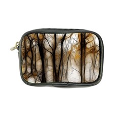 Fall Forest Artistic Background Coin Purse by Nexatart