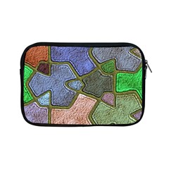 Background With Color Kindergarten Tiles Apple Ipad Mini Zipper Cases by Nexatart