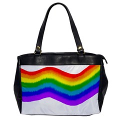 Watercolour Rainbow Colours Office Handbags by Nexatart