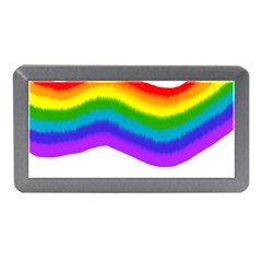 Watercolour Rainbow Colours Memory Card Reader (mini) by Nexatart