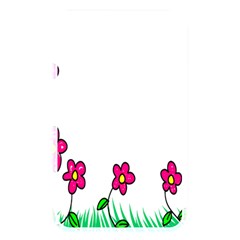 Floral Doodle Flower Border Cartoon Memory Card Reader