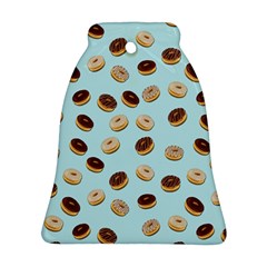 Donuts Pattern Bell Ornament (two Sides) by Valentinaart