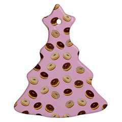 Donuts Pattern Ornament (christmas Tree)  by Valentinaart