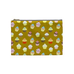 Cupcakes Pattern Cosmetic Bag (medium) 