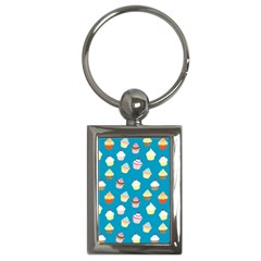 Cupcakes pattern Key Chains (Rectangle) 