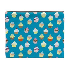 Cupcakes pattern Cosmetic Bag (XL)