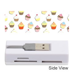 Cupcakes Pattern Memory Card Reader (stick)  by Valentinaart