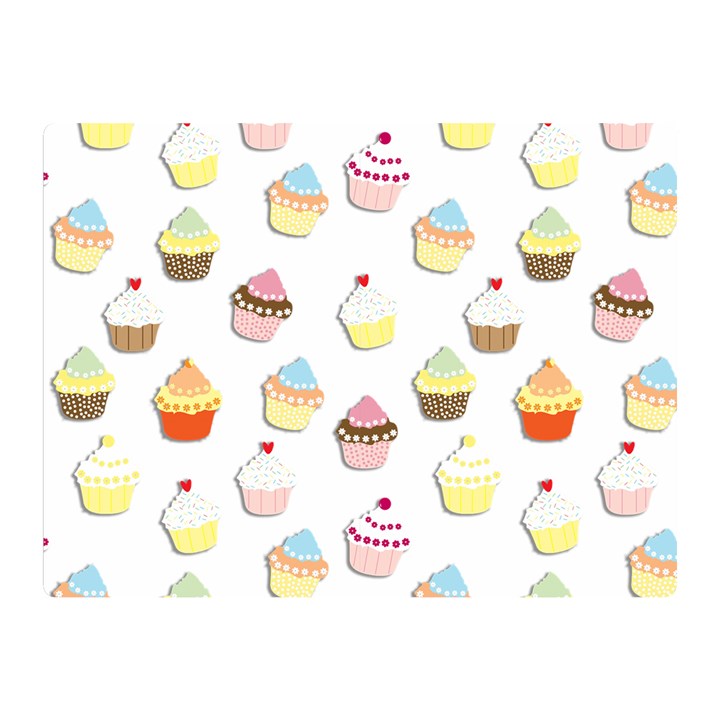 Cupcakes pattern Double Sided Flano Blanket (Mini) 