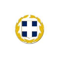 Greece National Emblem  Golf Ball Marker (10 Pack) by abbeyz71