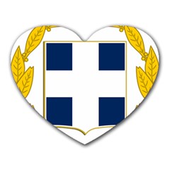 Greece National Emblem  Heart Mousepads by abbeyz71