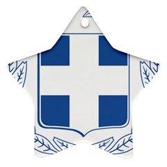 Greece National Emblem  Star Ornament (two Sides) by abbeyz71