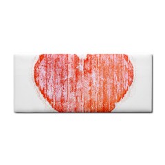 Pop Art Style Grunge Graphic Heart Cosmetic Storage Cases by dflcprints