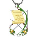 National Emblem of Guatemala  Dog Tag (One Side) Front