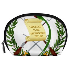 National Emblem Of Guatemala  Accessory Pouches (large)  by abbeyz71