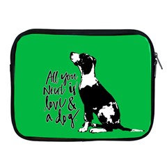 Dog Person Apple Ipad 2/3/4 Zipper Cases by Valentinaart