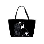 Dog person Shoulder Handbags Front