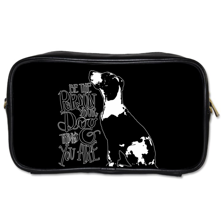 Dog person Toiletries Bags 2-Side