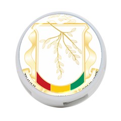 Coat Of Arms Of Republic Of Guinea  4-port Usb Hub (two Sides)  by abbeyz71
