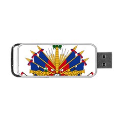 Coat Of Arms Of Haiti Portable Usb Flash (two Sides) by abbeyz71