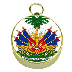 Coat Of Arms Of Haiti Gold Compasses by abbeyz71