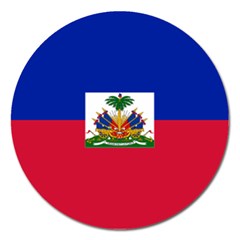 Flag Of Haiti  Magnet 5  (round) by abbeyz71