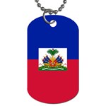 Flag of Haiti  Dog Tag (One Side) Front