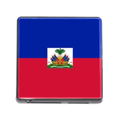 Flag Of Haiti  Memory Card Reader (square) by abbeyz71