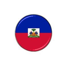 Flag Of Haiti Hat Clip Ball Marker (10 Pack)