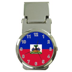 Flag Of Haiti Money Clip Watches by abbeyz71