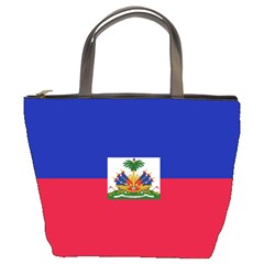 Flag Of Haiti Bucket Bags by abbeyz71