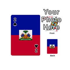 Flag Of Haiti Playing Cards 54 (mini)  by abbeyz71