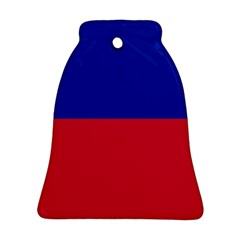 Civil Flag Of Haiti (without Coat Of Arms) Ornament (bell) by abbeyz71