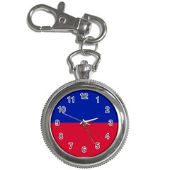 Civil Flag Of Haiti (without Coat Of Arms) Key Chain Watches by abbeyz71