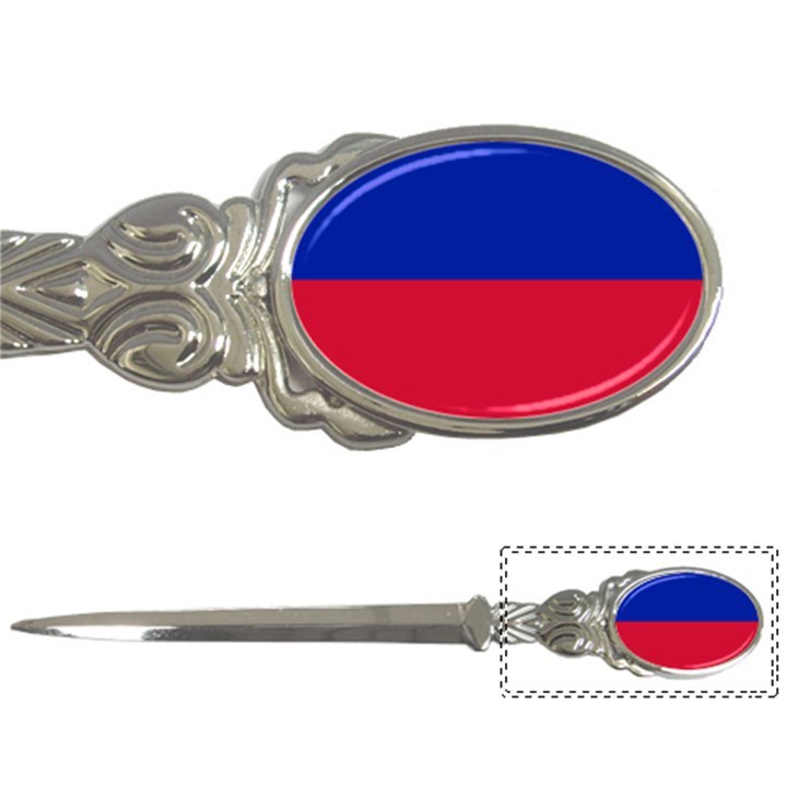 Civil Flag of Haiti (Without Coat of Arms) Letter Openers