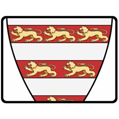 Hungarian Kings (1000-1301) & Seal Of King Emeric (1202) Double Sided Fleece Blanket (large)  by abbeyz71