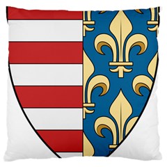 Angevins Dynasty Of Hungary Coat Of Arms Standard Flano Cushion Case (one Side) by abbeyz71