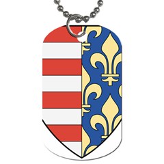 Angevins Dynasty Of Hungary Coat Of Arms Dog Tag (two Sides) by abbeyz71