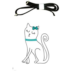 Cute Cat Character Shoulder Sling Bags by TastefulDesigns