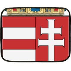  Medieval Coat Of Arms Of Hungary  Double Sided Fleece Blanket (mini)  by abbeyz71